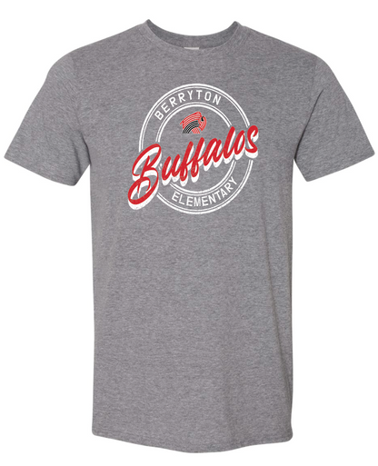 Berryton Buffalos Gildan Softstyle T-Shirt