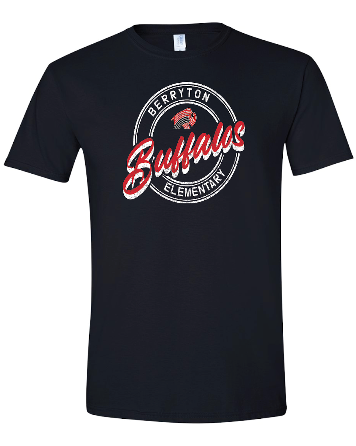 Berryton Buffalos Gildan Softstyle T-Shirt