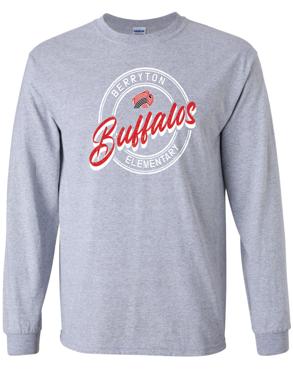 Berryton Buffalos Long Sleeve T-Shirt