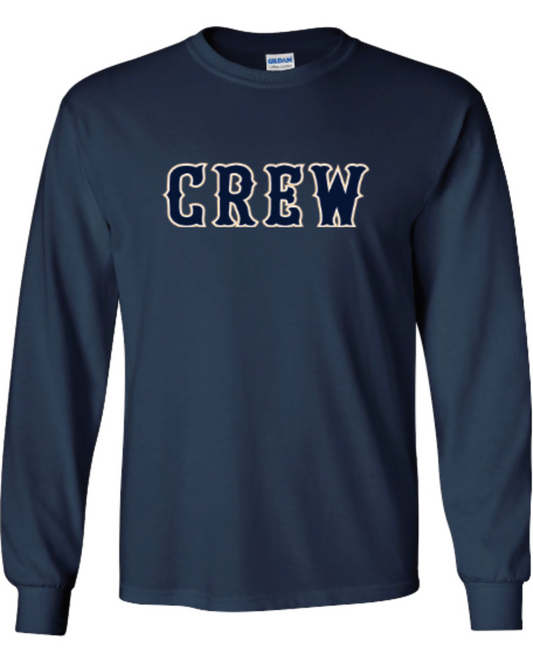 Kansas Crew Baseball Gildan Ultra Cotton® Long Sleeve T-Shirt