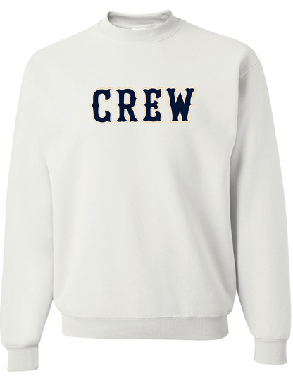 Kansas Crew Baseball Jerzees Nublend Crew Sweatshirt