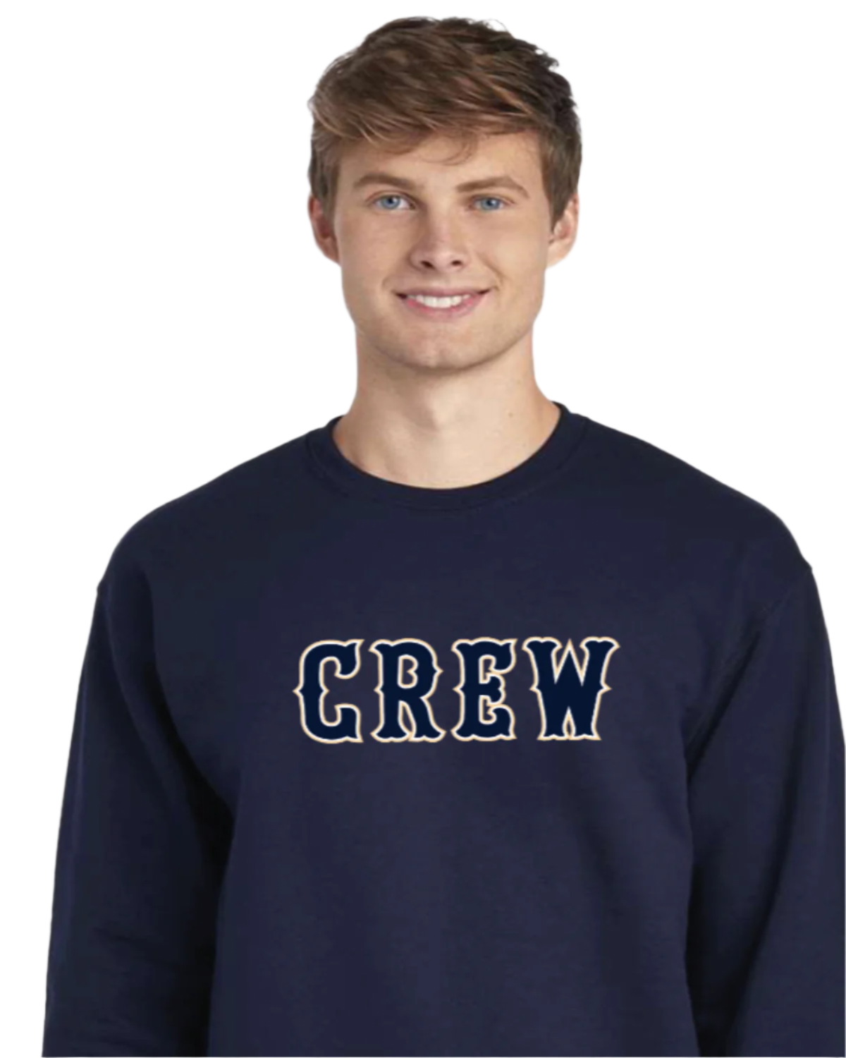 Kansas Crew Baseball Jerzees Nublend Crew Sweatshirt