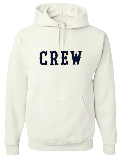 Kansas Crew Baseball Jerzees Nublend Hooded Sweatshirt