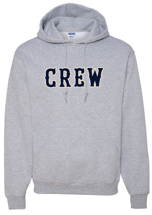 Kansas Crew Baseball Jerzees Nublend Hooded Sweatshirt