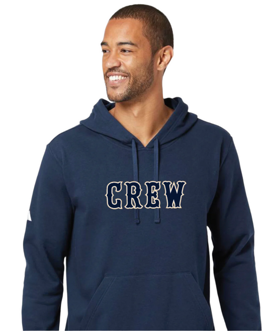 Kansas Crew Baseball Adidas Fleece Hooded Sweatshirt