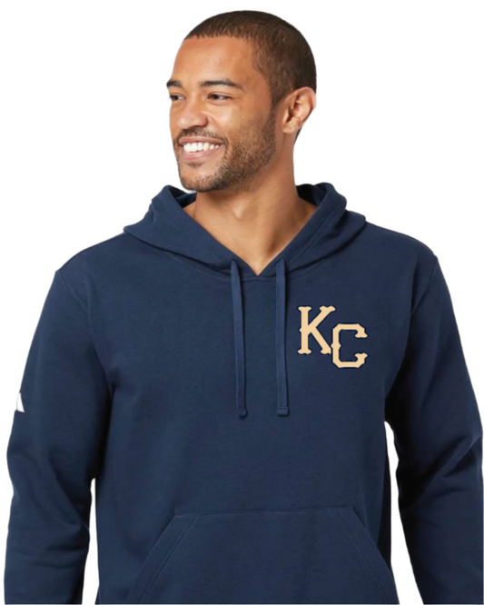 KC Baseball Adidas Fleece Hooded Sweatshirt