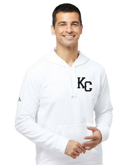 KC Baseball Adidas Fleece Hooded Sweatshirt