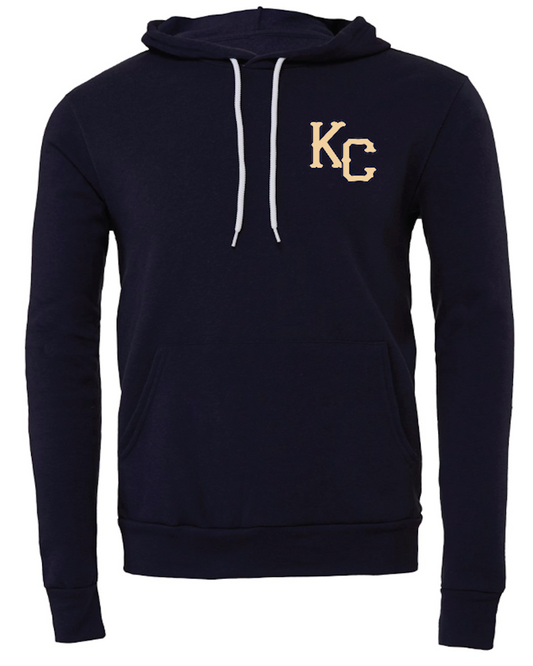 KC Baseball Bella Canvas Sponge Fleece Hoodie