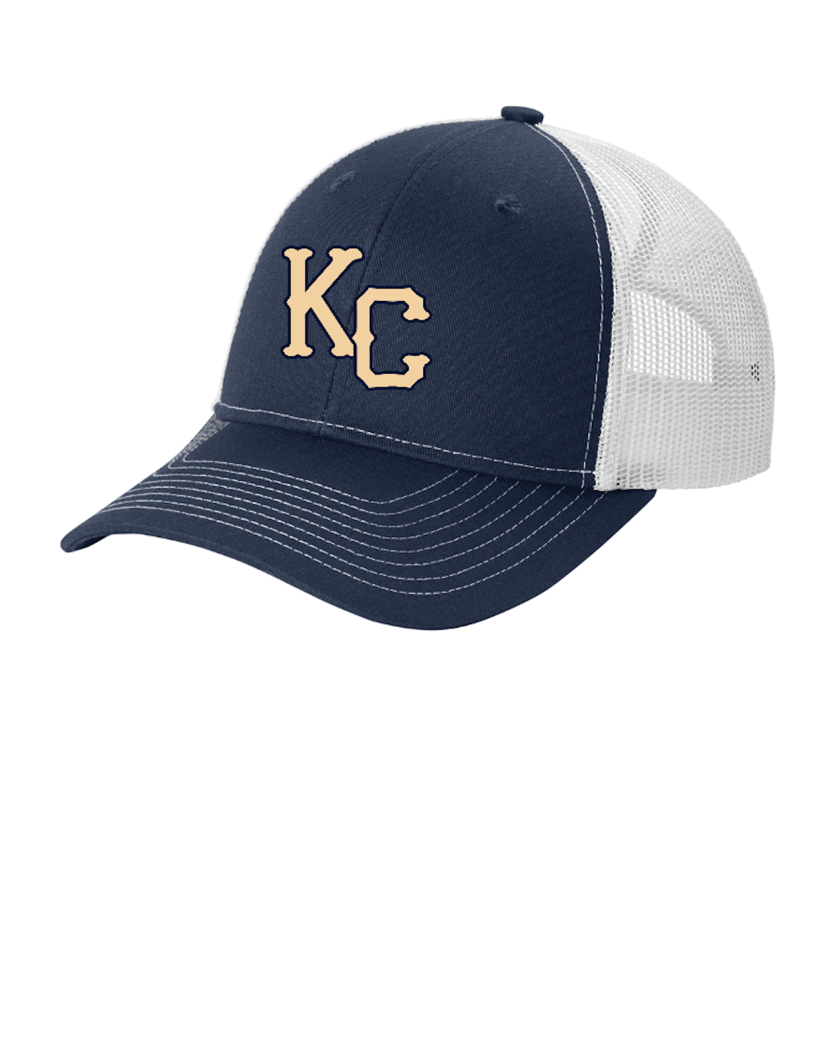 KC Baseball Snapback Ponytail Trucker Cap