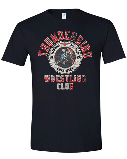 Tbird Wrestling Club Gildan Softstyle T-Shirt