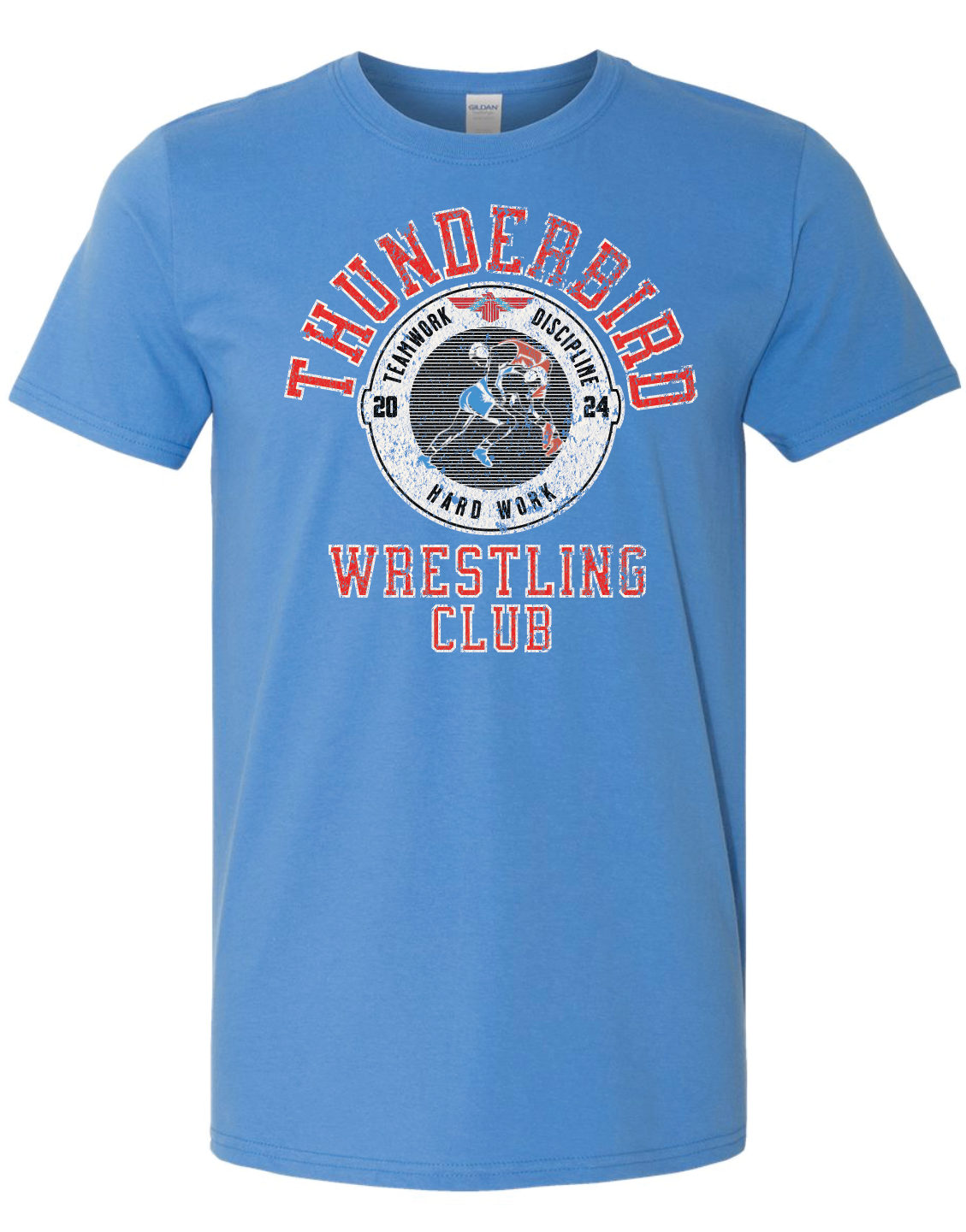 Tbird Wrestling Club Gildan Softstyle T-Shirt