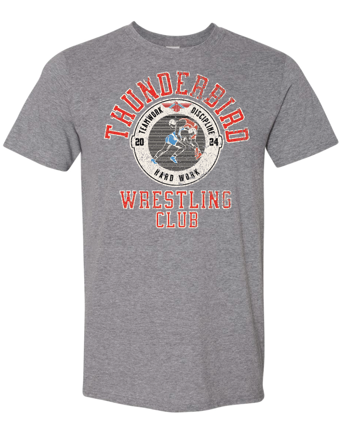 Tbird Wrestling Club Gildan Softstyle T-Shirt