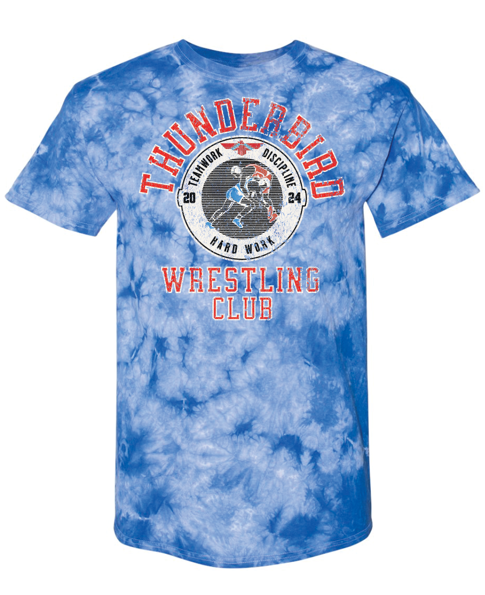 Third Wrestling Club Crystal Tie Dye T-shirt