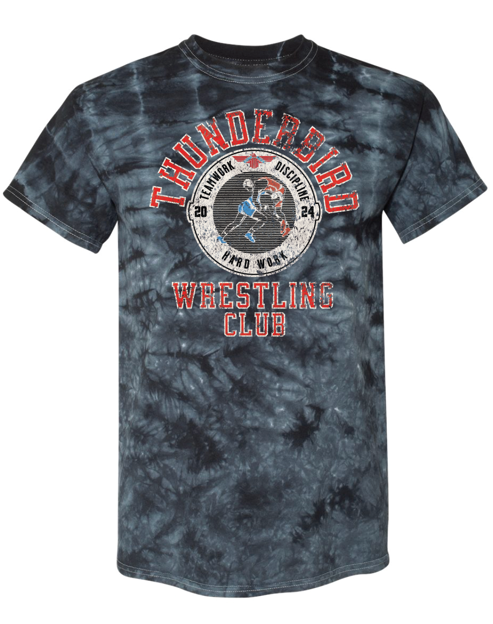 Third Wrestling Club Crystal Tie Dye T-shirt