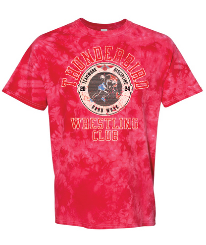 Third Wrestling Club Crystal Tie Dye T-shirt