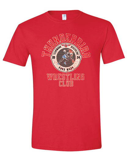 Tbird Wrestling Club Gildan Softstyle T-Shirt