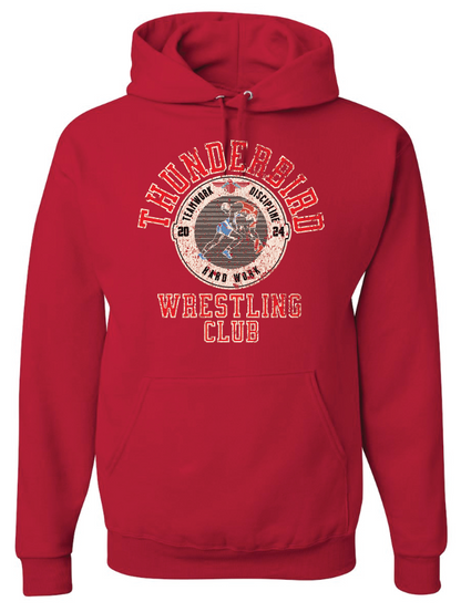 Tbird Wrestling Club Jerzees NuBlend® Hooded Sweatshirt