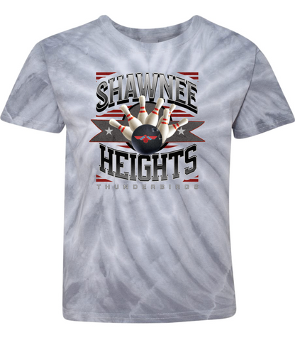 Shawnee Heights Bowling Tie Dye T-shirt