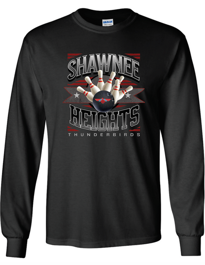 Shawnee Heights Bowling Gildan Ultra Cotton Long Sleeve T-Shirt