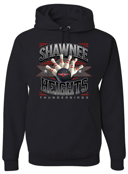 Shawnee Heights Bowling Jerzees NuBlend® Hooded Sweatshirt