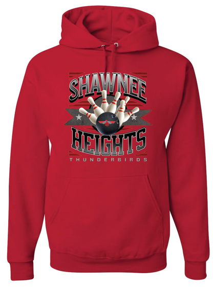 Shawnee Heights Bowling Jerzees NuBlend® Hooded Sweatshirt