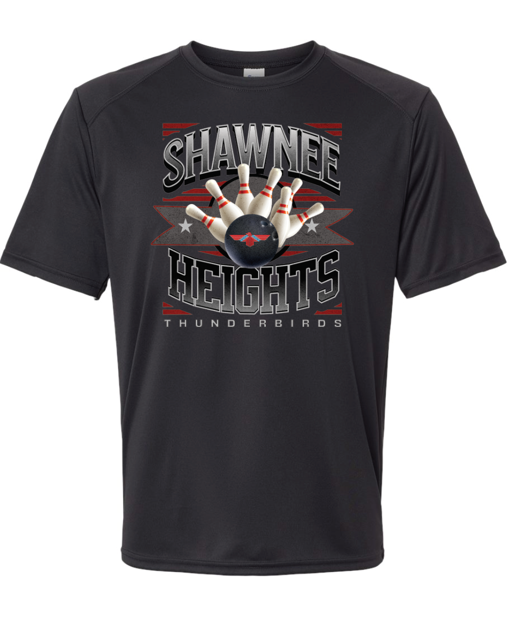 Shawnee Heights Bowling Paragon Performance T-shirt