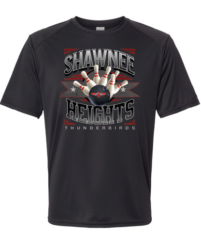 Shawnee Heights Bowling Paragon Performance T-shirt