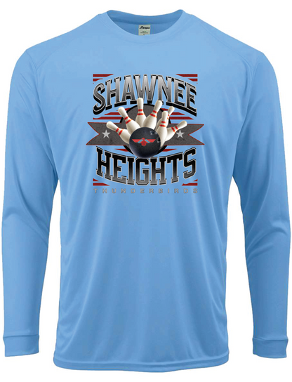 Shawnee Heights Bowling Paragon Performance Long Sleeve T-shirt