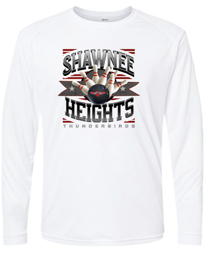 Shawnee Heights Bowling Paragon Performance Long Sleeve T-shirt