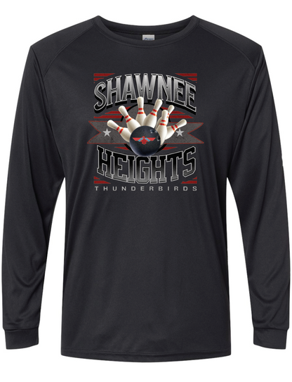 Shawnee Heights Bowling Paragon Performance Long Sleeve T-shirt