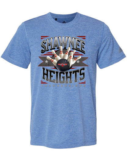 Shawnee Heights Bowling Adidas Sports T-shirt