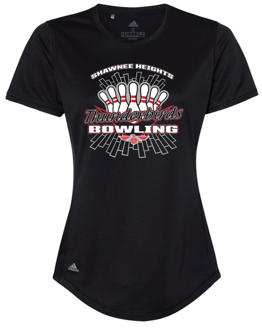 Thunderbirds Bowling Adidas Womens Sports T-shirt