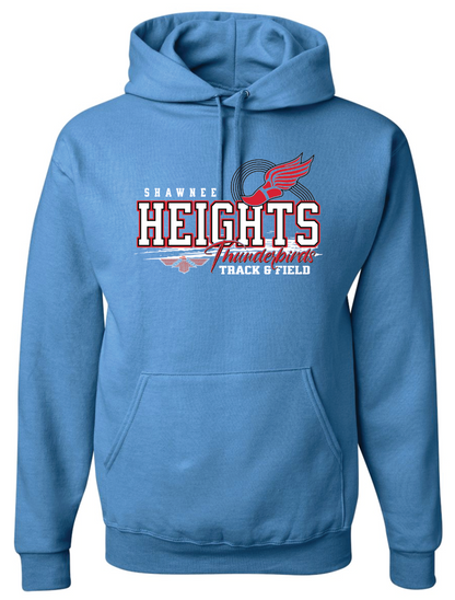 Thunderbirds Track & Field Jerzees NuBlend® Hooded Sweatshirt