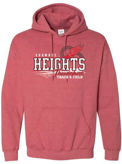 Thunderbirds Track & Field Jerzees NuBlend® Hooded Sweatshirt