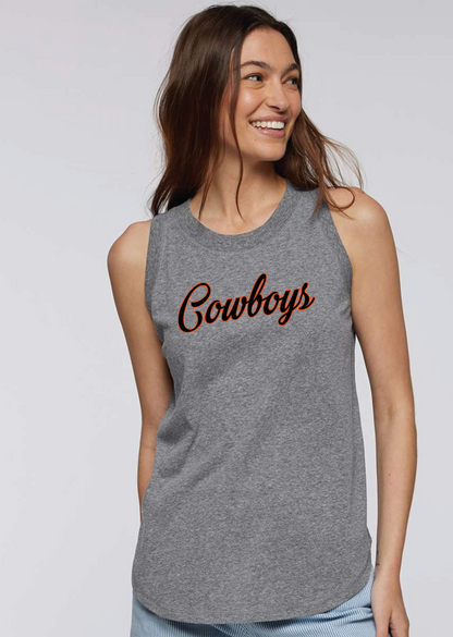 Cowboys Women's Relaxed Fine Jersey Tank