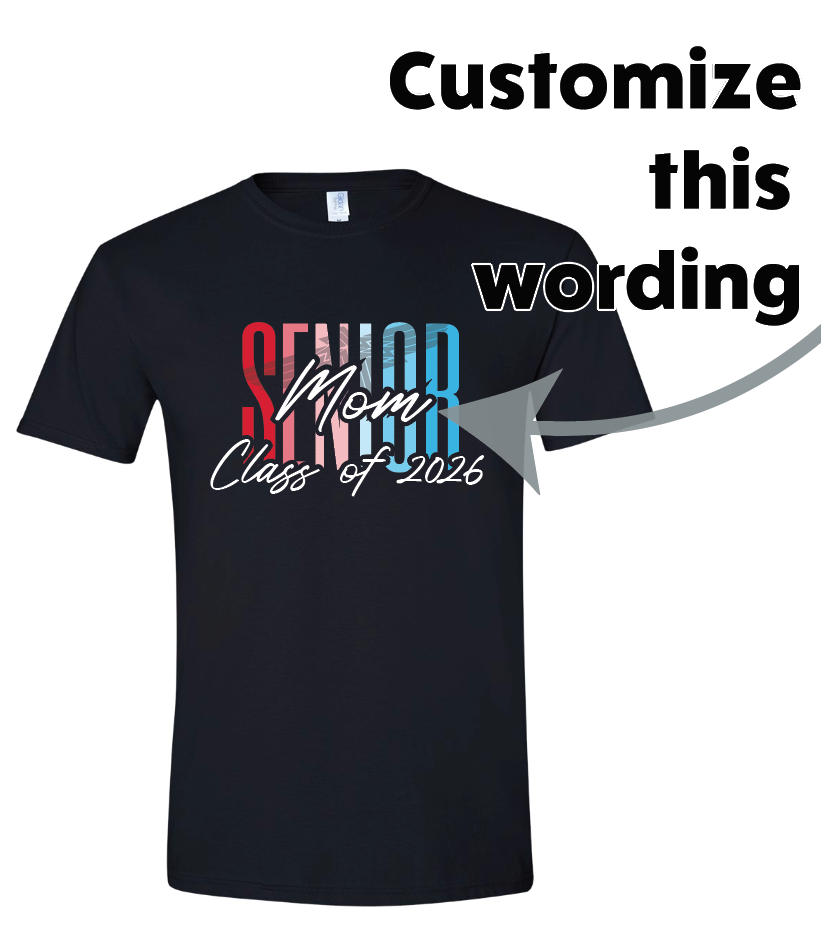Custom Senior Class of 2026 Long SleeveT-Shirt