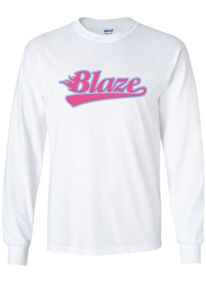Blaze Softball Gildan Ultra Cotton® Long Sleeve T-Shirt