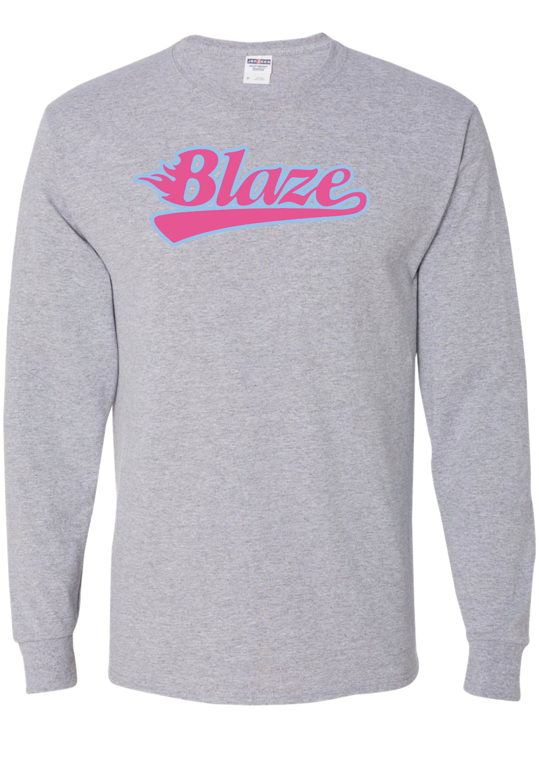Blaze Softball Gildan Ultra Cotton® Long Sleeve T-Shirt