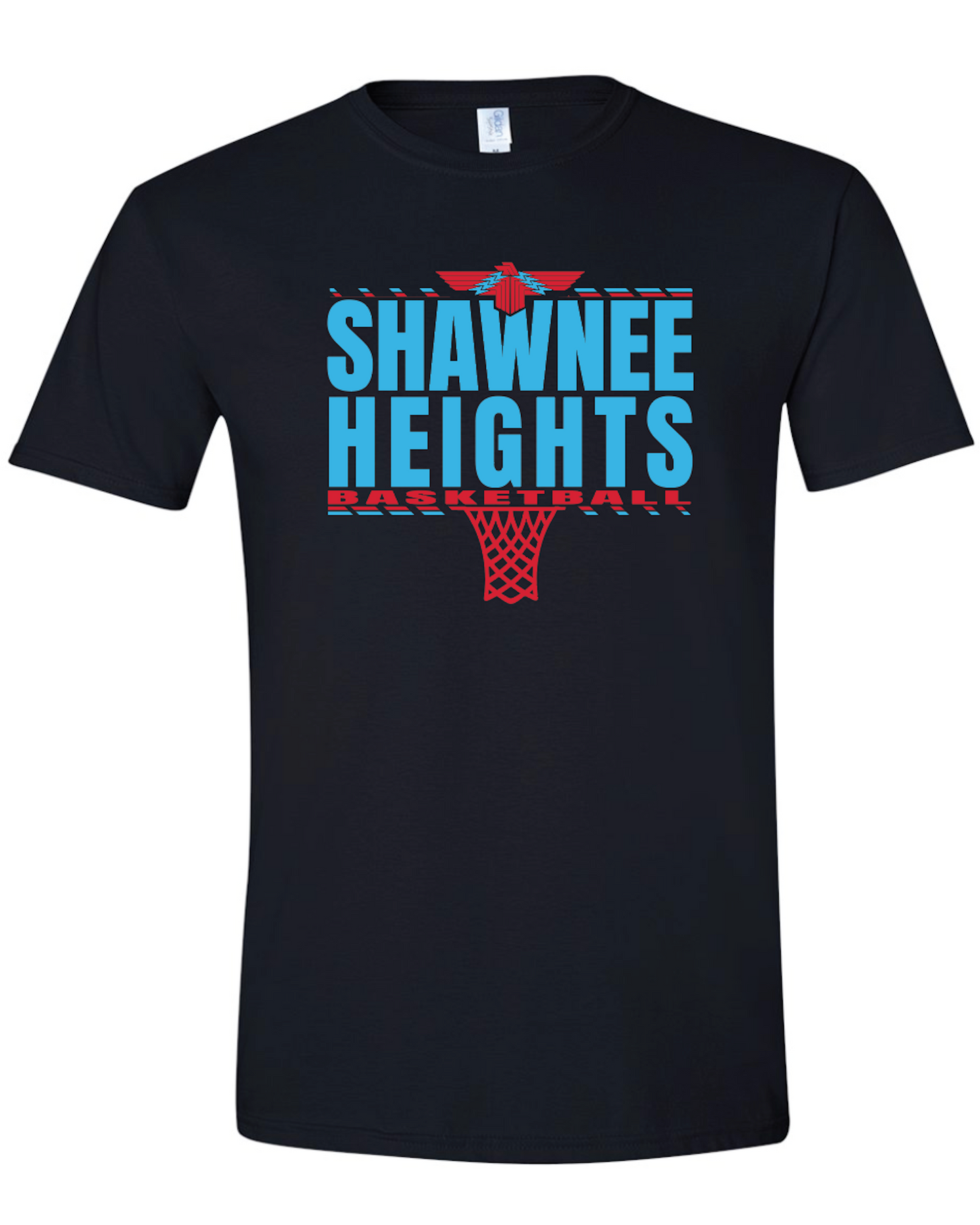 Shawnee Heights Basketball Gildan Softstyle T-Shirt
