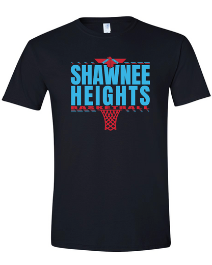 Shawnee Heights Basketball Gildan Softstyle T-Shirt