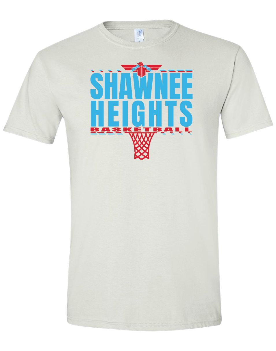 Shawnee Heights Basketball Gildan Softstyle T-Shirt