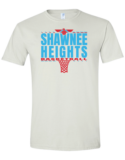 Shawnee Heights Basketball Gildan Softstyle T-Shirt
