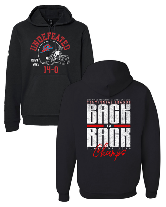 SHMS Class of 2030 Undefeated Adidas Fleece Hooded Sweatshirt