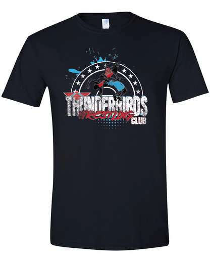 Tbird Wrestling Club Gildan Softstyle T-Shirt