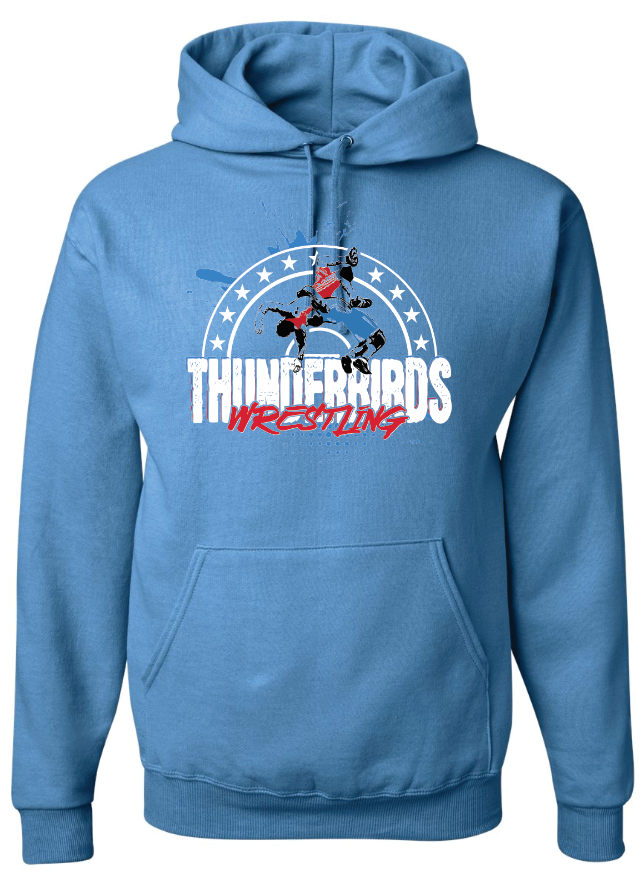 Tbird Wrestling Club Jerzees NuBlend® Hooded Sweatshirt