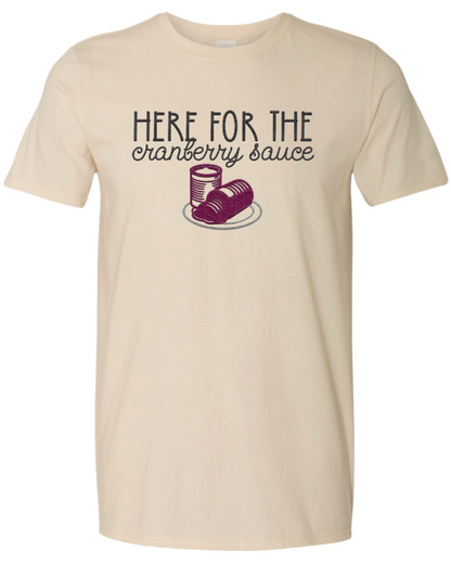 Here for the Cranberry Sauce