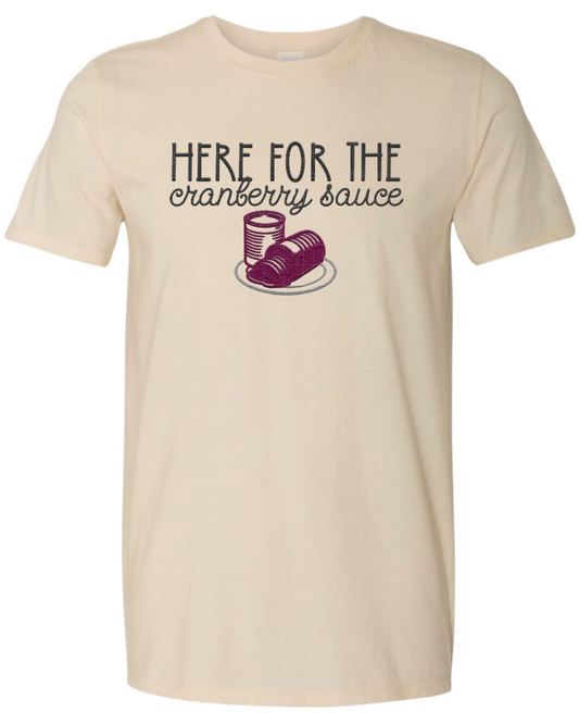 Here for the Cranberry Sauce