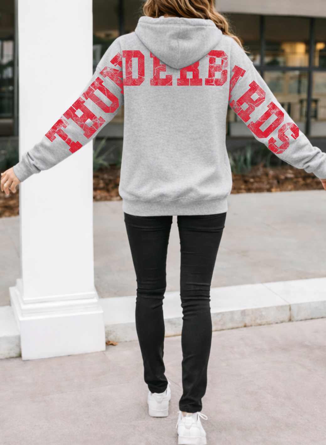 Vintage Thunderbirds with Large Varsity Back Letters