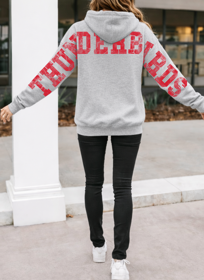 Vintage Thunderbirds with Large Varsity Back Letters