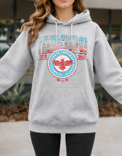Vintage Thunderbirds with Large Varsity Back Letters